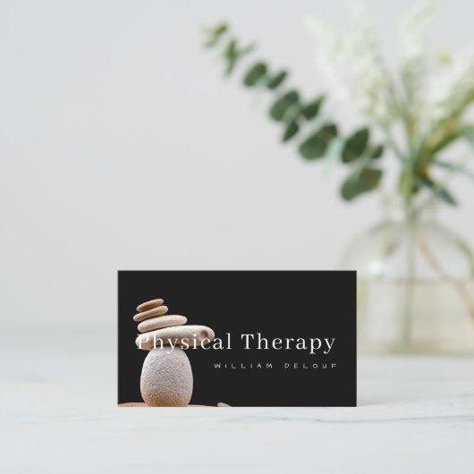 Facharzt für psychische Gesundheit Physikalische T Visitenkarte (Stehend Vorderseite)