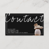 Facharzt für psychische Gesundheit Physikalische T Visitenkarte (Rückseite)