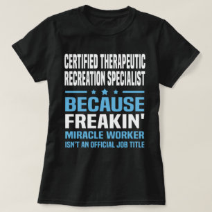 Facharzt für therapeutische Erholung T-Shirt