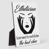 Facharzt mit Exfoliationsberechtigung Fotoplatte (Seite)