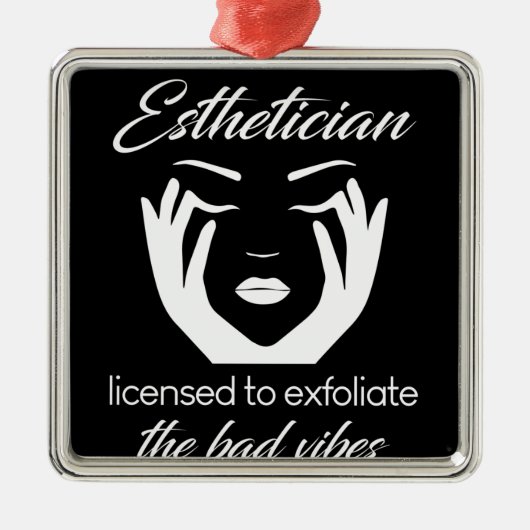 Facharzt mit Exfoliationsberechtigung Ornament Aus Metall (Vorne)