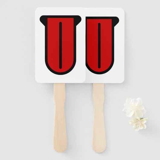 👅 FÄCHER (Vorne und Hinten)