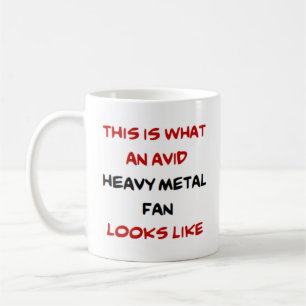 Fächer aus Schwermetall, avig Kaffeetasse