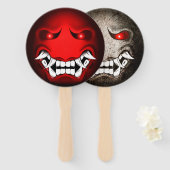 Fächer Samuraimoji (Vorne und Hinten)