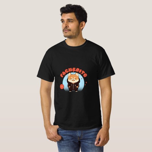 Facherito Cool Chihuahua Dog T-Shirt (Vorne ganz)
