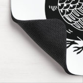 Fächerschwanz Mousepad (Ecke)