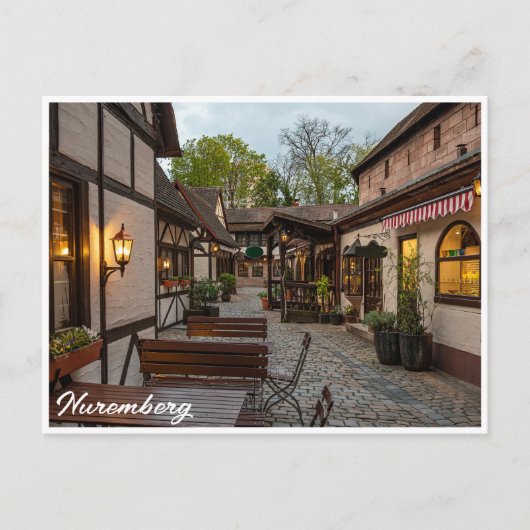Fachgeschäfte in Nürnberg Postkarte (Vorderseite)