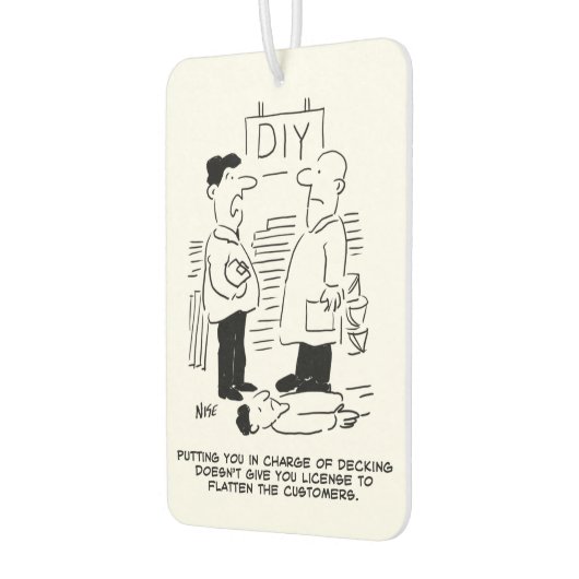 Fachhändler und Shopmanager für Superstore Autolufterfrischer (Links)