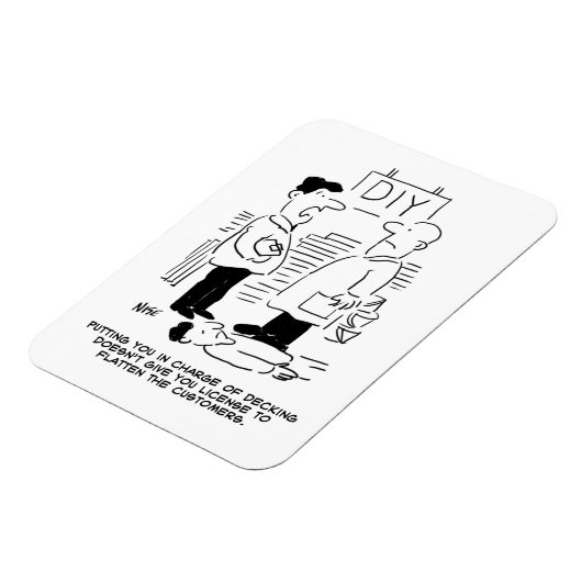 Fachhändler und Shopmanager für Superstore Magnet (Linke Seite)