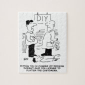 Fachhändler und Shopmanager für Superstore Puzzle (Vertikal)