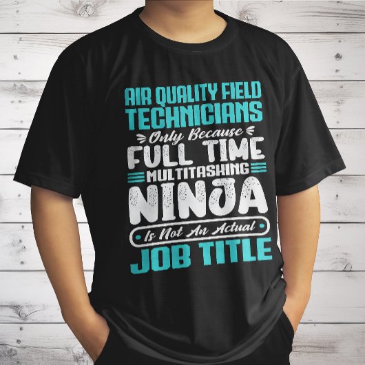Fachkräfte für Luftqualität Beruf T-Shirt