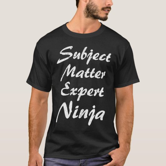 Fachliche Arbeit des Beruf T-Shirt (Vorderseite)