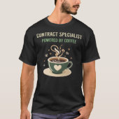 Fachmann für Kaffeeverträge T-Shirt (Vorderseite)