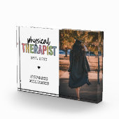 Fachmediziner PT Abschluss Geschenke Fotoblock (Rechts)