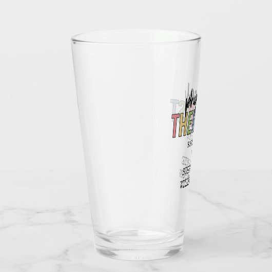 Fachmediziner PT Abschluss Geschenke Glas (Rechts)