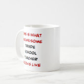 Fachschullehrer, phantastisch kaffeetasse (Vorderseite Links)