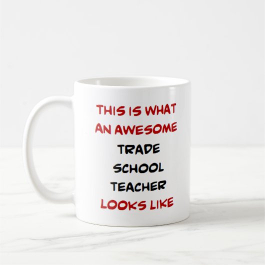 Fachschullehrer, phantastisch kaffeetasse (Links)