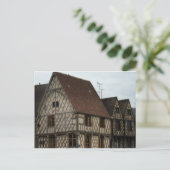 Fachwerkhaus Postkarte (Stehend Vorderseite)