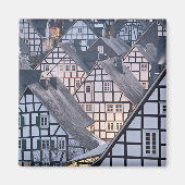 Fachwerkhäuser in Freudenberg Magnet (Vorne)