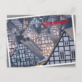 Fachwerkhäuser in Freudenberg Postkarte (Vorderseite)