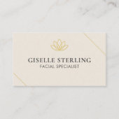 Facial Specialist Visitenkarte (Vorderseite)