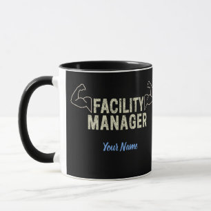 Facility Manager oder Janitor- und Pflegegeschenk Tasse