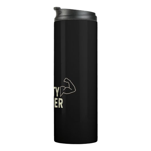 Facility Manager oder Janitor- und Pflegegeschenk Thermosbecher (Nach rechts gedreht)