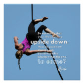 Facing Change Inspirational Poster (Vorderseite)