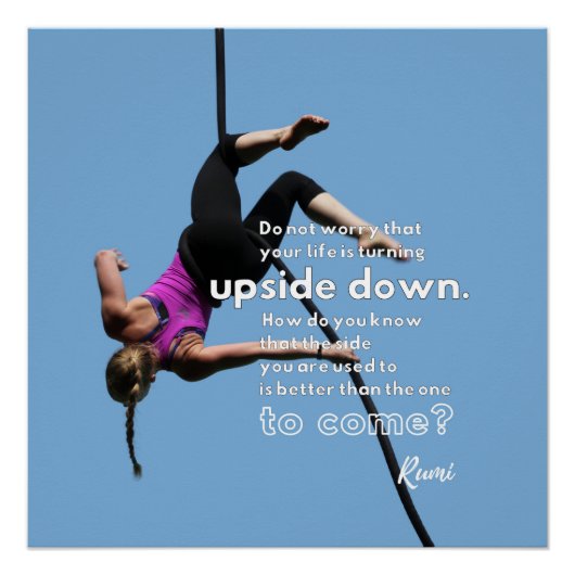 Facing Change Inspirational Poster (Vorderseite)