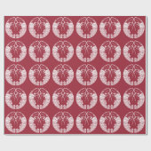 Facing Spiny Lobsters Geschenkpapier (Flach)