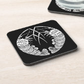 Facing Spiny Lobsters Getränkeuntersetzer (Linke Seite)