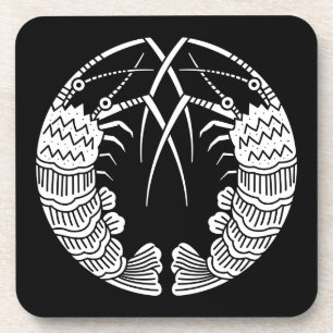 Facing Spiny Lobsters Getränkeuntersetzer