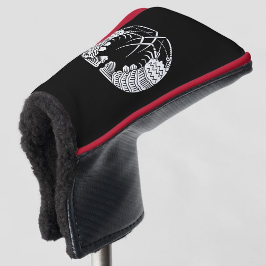 Facing Spiny Lobsters Golf Headcover (3/4 Vorderseite)