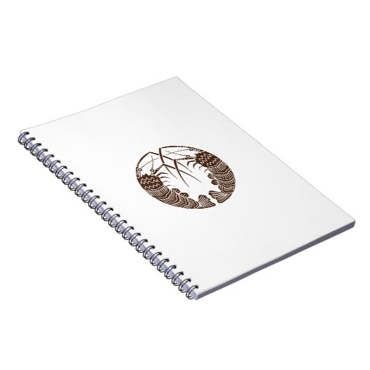 Facing Spiny Lobsters Notizblock (Rechte Seite)