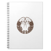 Facing Spiny Lobsters Notizblock (Vorderseite)