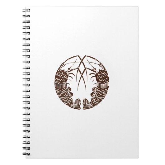 Facing Spiny Lobsters Notizblock (Vorderseite)