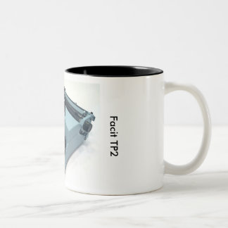 Facit TP2 Schreibmaschine Zweifarbige Tasse