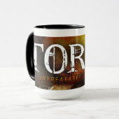 Fackel 15 Unze. Verpackungs-Tasse Tasse (Vorderseite Links)