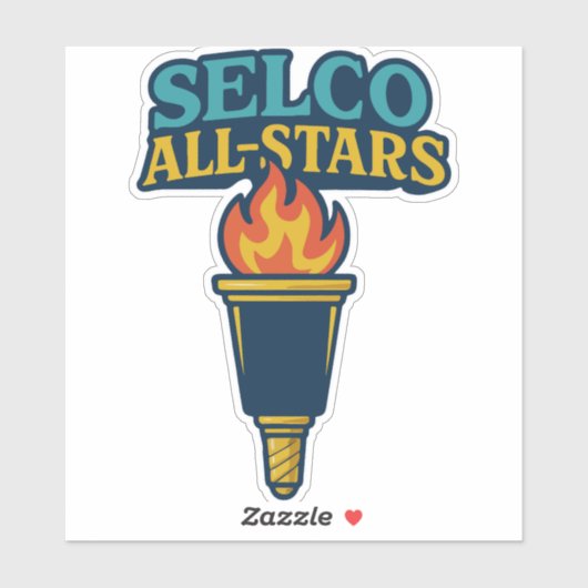 Fackel-Aufkleber Aufkleber (Blatt)