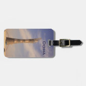 Fackel-Turm in Doha Gepäckanhänger (Vorderseite horizontal)