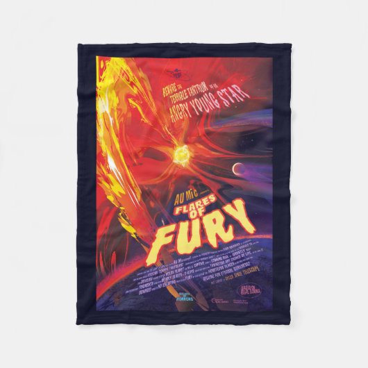 Fackeln aus Fury Poster, Au Microscopii. Fleecedecke (Vorderseite)