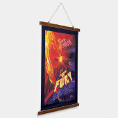 Fackeln aus Fury Poster, Au Microscopii. Wandteppich Mit Holzrahmen (Gewinkelt)