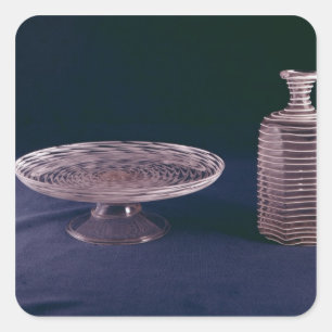 Facon de Venise latticinio tazza Quadratischer Aufkleber