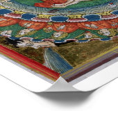 Facsimile Kopie der Genesis 2:22 Gott erschuf Eva, Poster (Ecke)