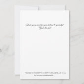 FACSIMILE VON MANUSCRIPT IN LAMBETH PALACE LIBRARY MITTEILUNGSKARTE (Rückseite)