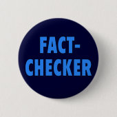 FACT-SCHACHBRETT-Hemd Button (Vorderseite)