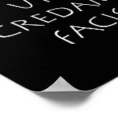 Factis la credam facis poster (Ecke)