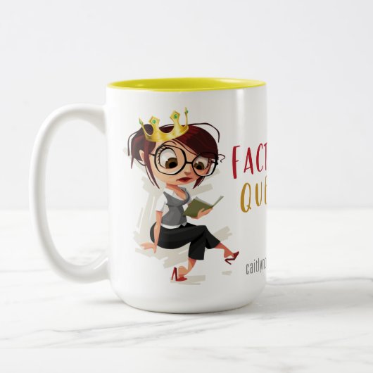 Factor Queen 15oz Tasse (Links)