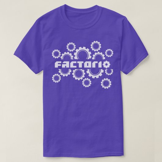 Factorio Design T-Shirt (Design vorne)