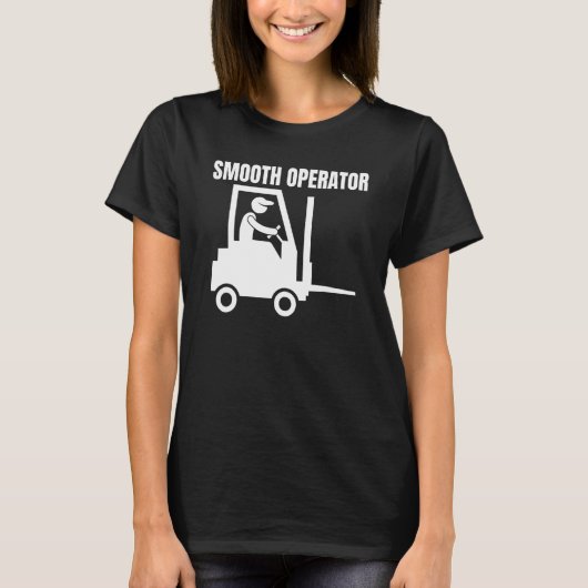 Factory Forklifter Operator & Forklift Driver T-Shirt (Vorderseite)